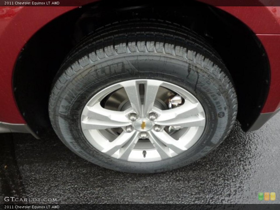 2011 Chevrolet Equinox LT AWD Wheel and Tire Photo #39311321