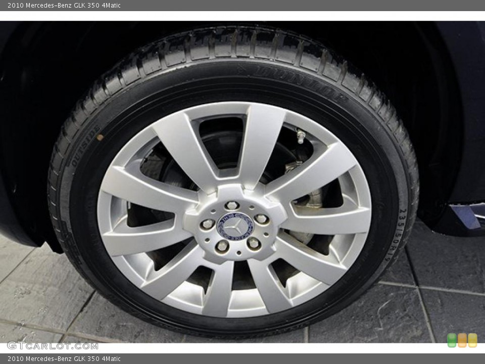 2010 Mercedes-Benz GLK 350 4Matic Wheel and Tire Photo #39311533