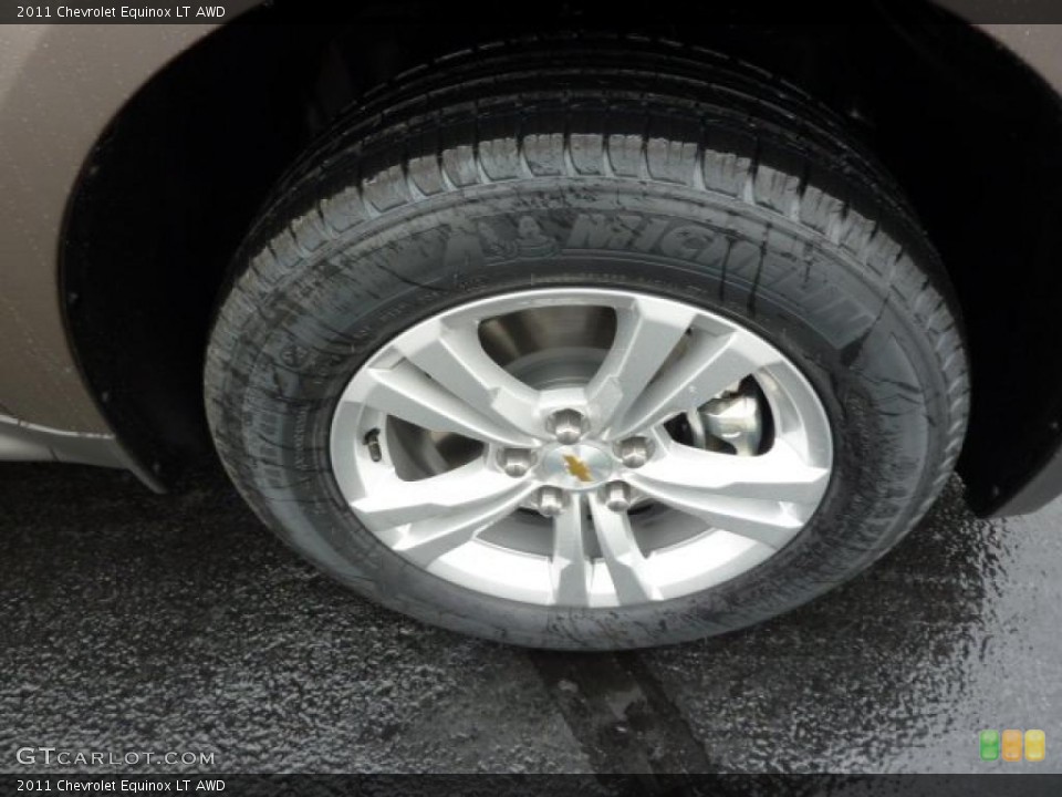 2011 Chevrolet Equinox LT AWD Wheel and Tire Photo #39311633