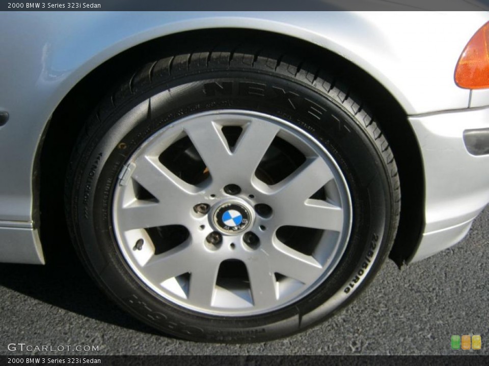 2000 BMW 3 Series 323i Sedan Wheel and Tire Photo #39313541