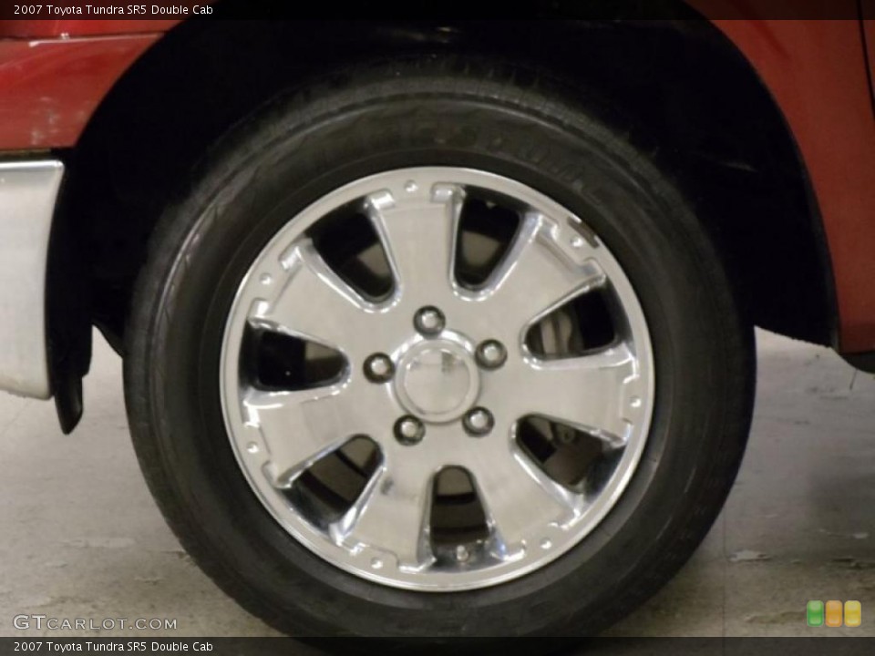 2007 Toyota Tundra SR5 Double Cab Wheel and Tire Photo #39316037