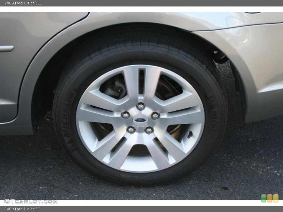 2009 Ford Fusion SEL Wheel and Tire Photo #39316869