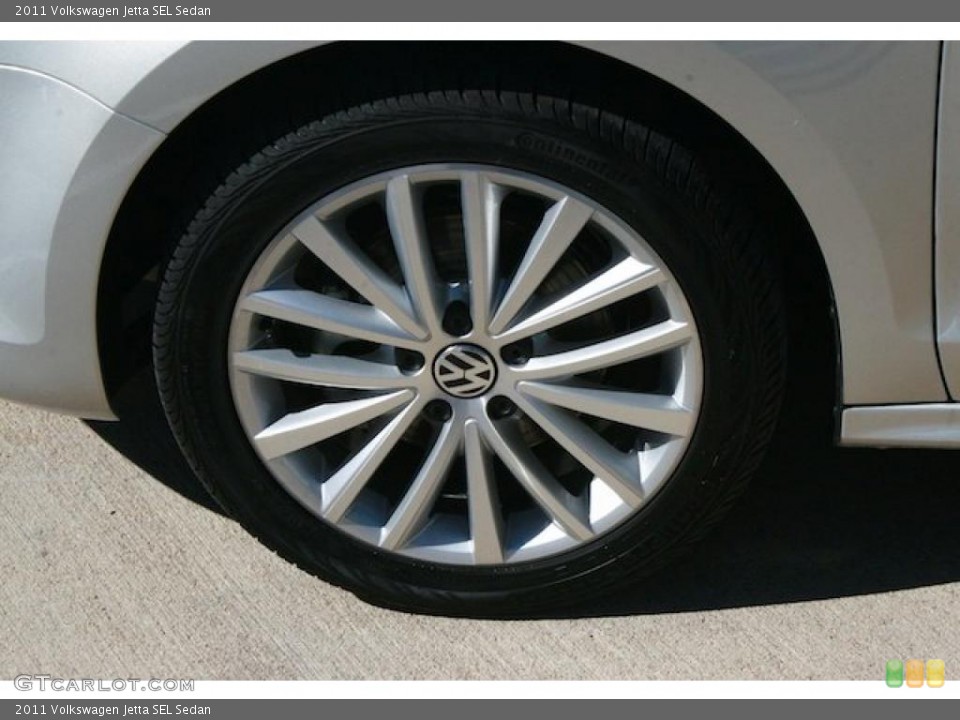 2011 Volkswagen Jetta SEL Sedan Wheel and Tire Photo #39321365