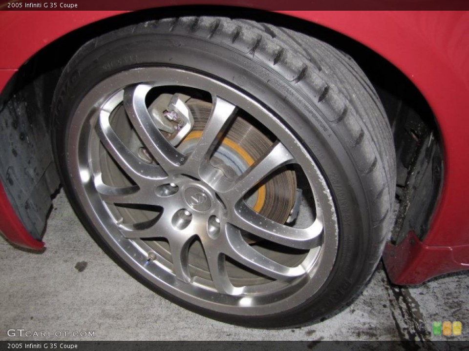 2005 Infiniti G 35 Coupe Wheel and Tire Photo #39323961