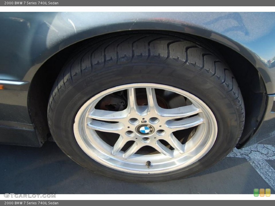 2000 BMW 7 Series 740iL Sedan Wheel and Tire Photo #39326996