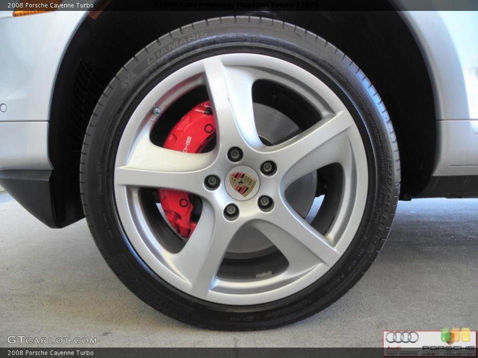 2008 Porsche Cayenne Turbo Wheel and Tire Photo #39327924