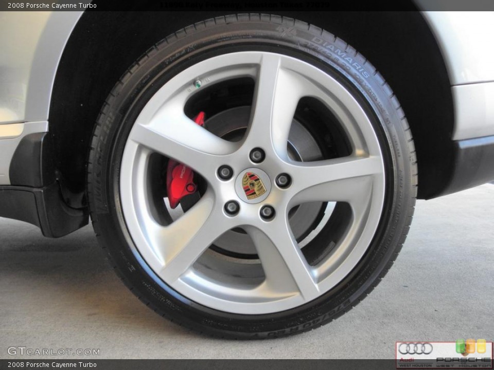 2008 Porsche Cayenne Turbo Wheel and Tire Photo #39328101