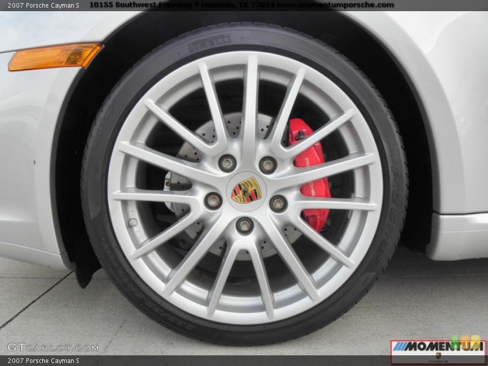 2007 Porsche Cayman S Wheel and Tire Photo #39328416