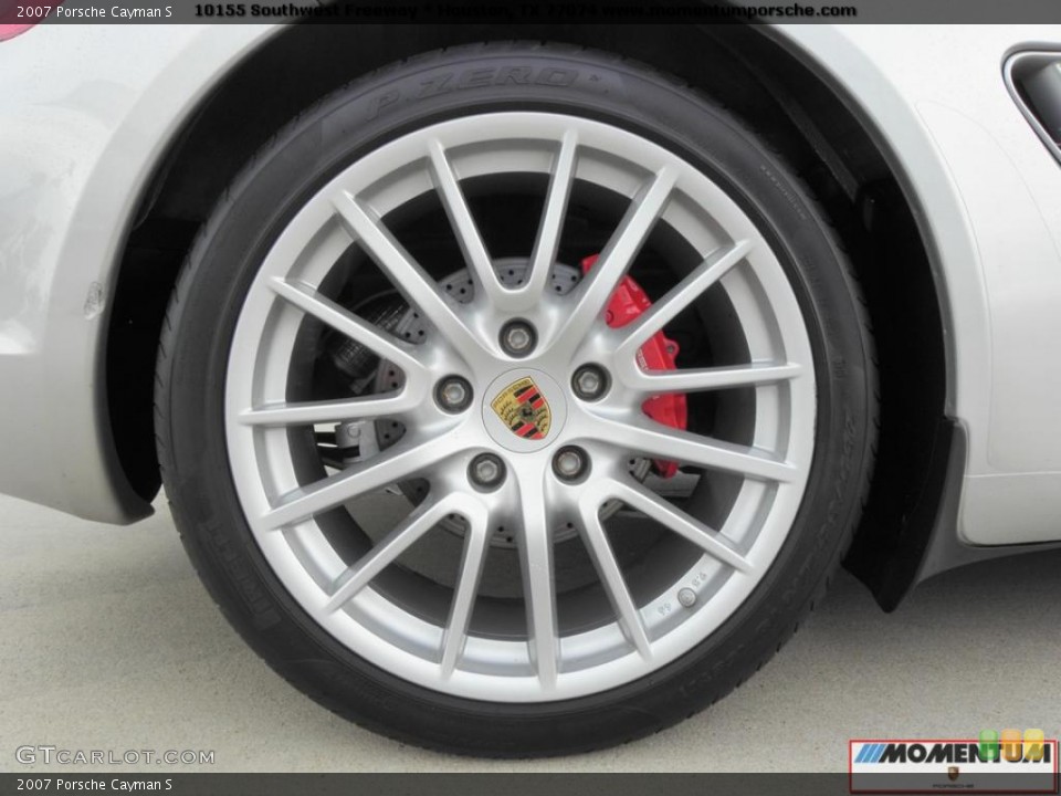 2007 Porsche Cayman S Wheel and Tire Photo #39328520