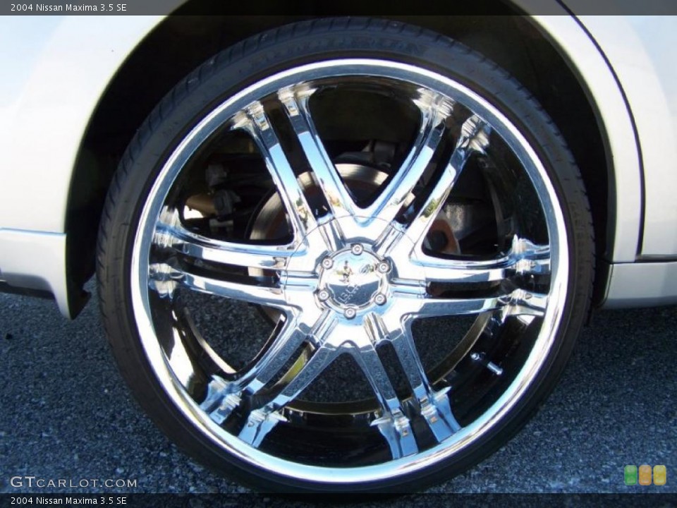 2004 Nissan Maxima Custom Wheel and Tire Photo #39332112