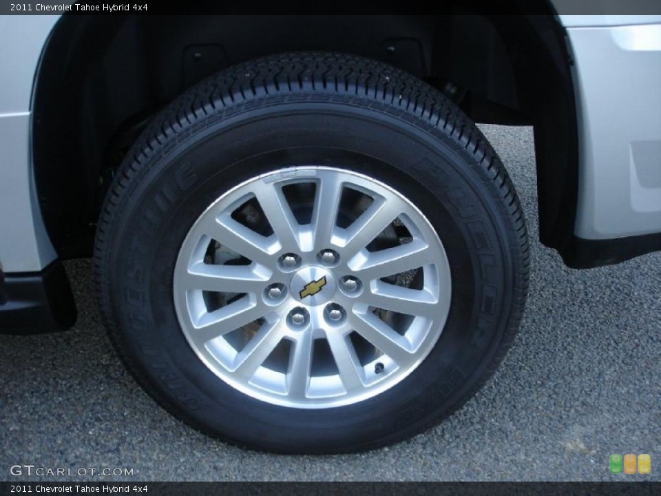 2011 Chevrolet Tahoe Hybrid 4x4 Wheel and Tire Photo #39332628