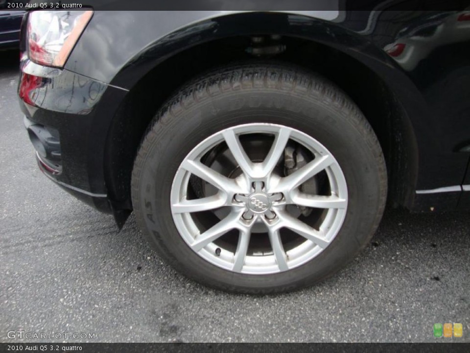2010 Audi Q5 3.2 quattro Wheel and Tire Photo #39333956