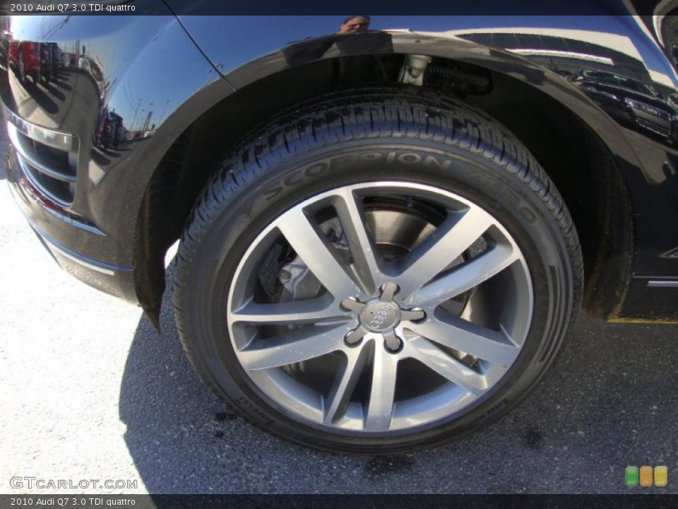 2010 Audi Q7 3.0 TDI quattro Wheel and Tire Photo #39334852
