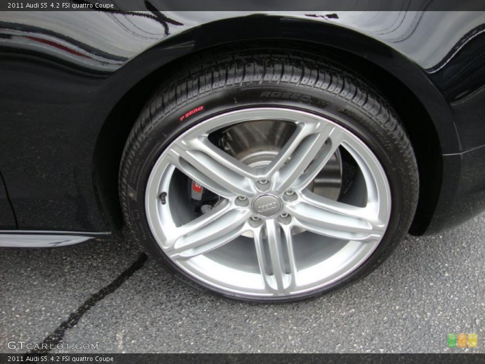 2011 Audi S5 4.2 FSI quattro Coupe Wheel and Tire Photo #39335412