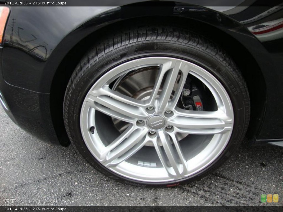 2011 Audi S5 4.2 FSI quattro Coupe Wheel and Tire Photo #39335460