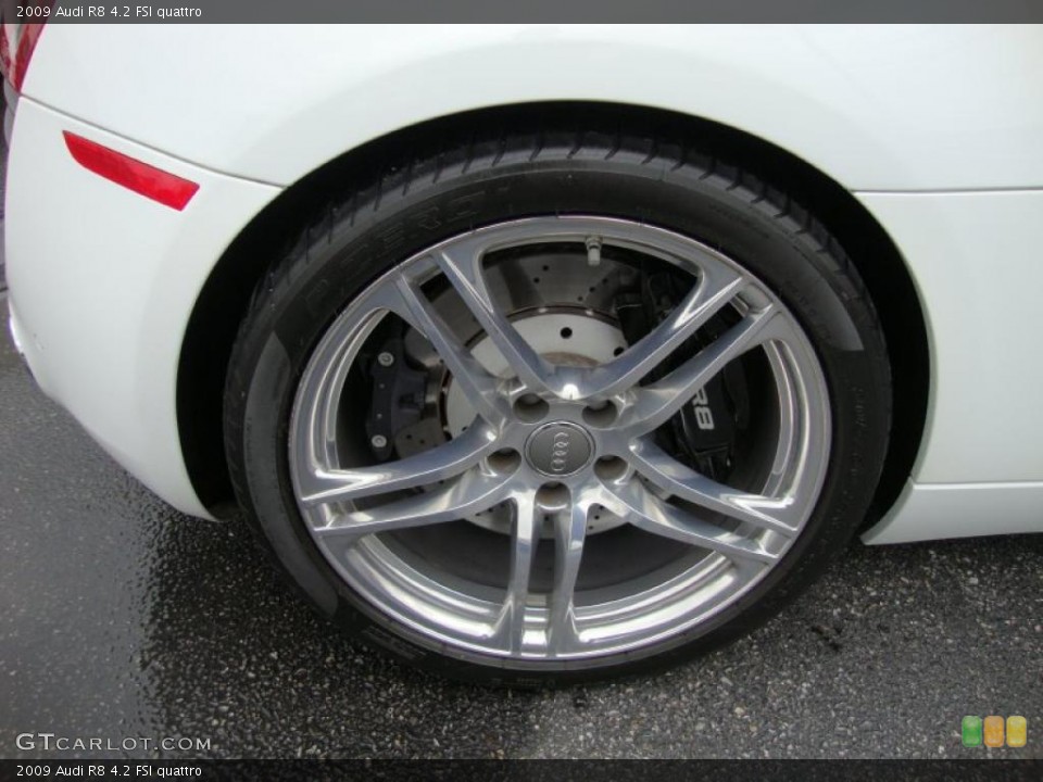 2009 Audi R8 4.2 FSI quattro Wheel and Tire Photo #39336008