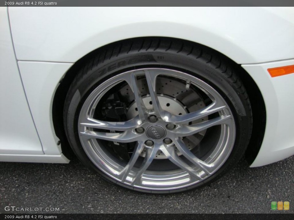2009 Audi R8 4.2 FSI quattro Wheel and Tire Photo #39336024