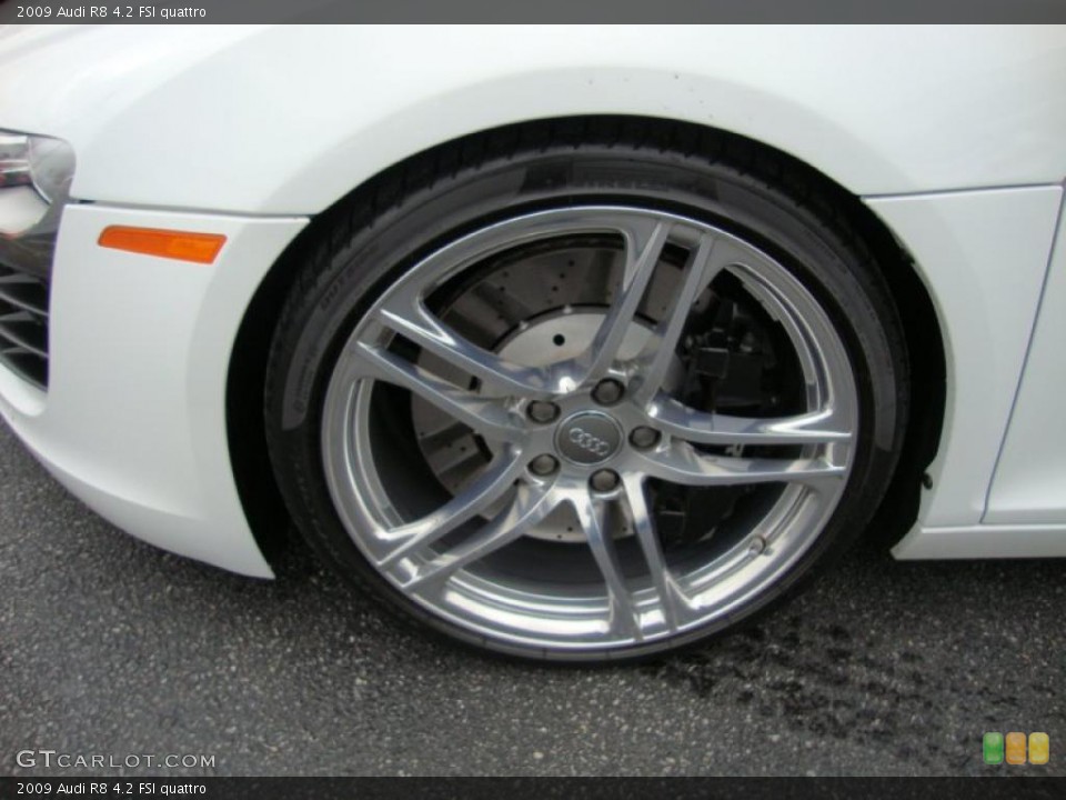 2009 Audi R8 4.2 FSI quattro Wheel and Tire Photo #39336040