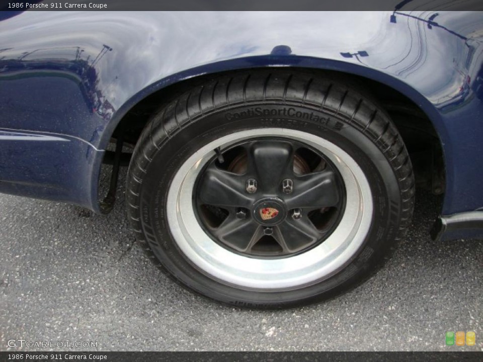 1986 Porsche 911 Carrera Coupe Wheel and Tire Photo #39336828