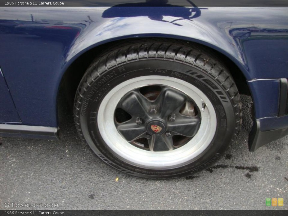 1986 Porsche 911 Carrera Coupe Wheel and Tire Photo #39336844