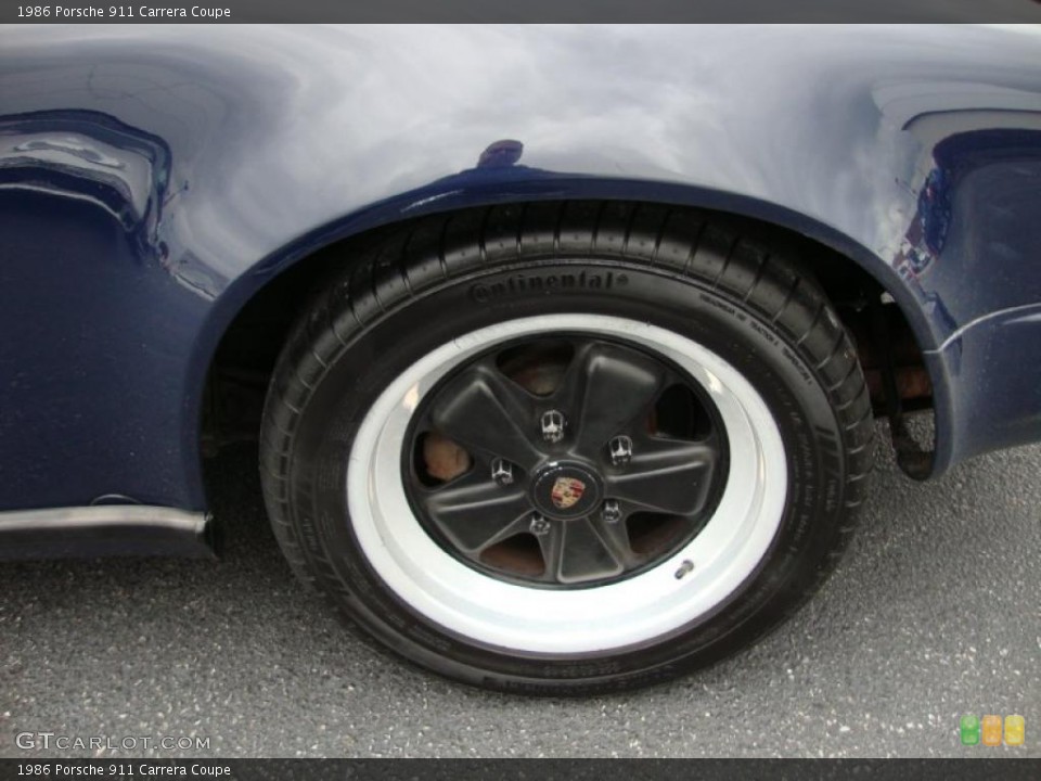 1986 Porsche 911 Wheels and Tires