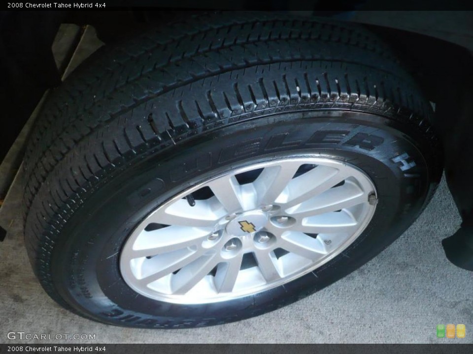 2008 Chevrolet Tahoe Hybrid 4x4 Wheel and Tire Photo #39339812