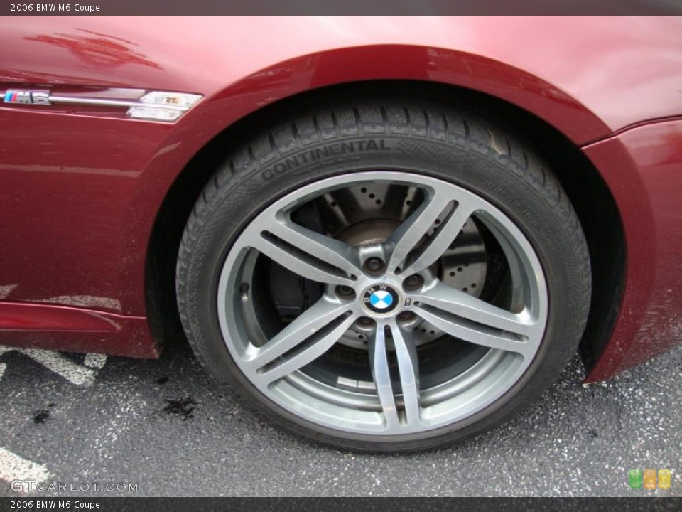 2006 BMW M6 Coupe Wheel and Tire Photo #39341124