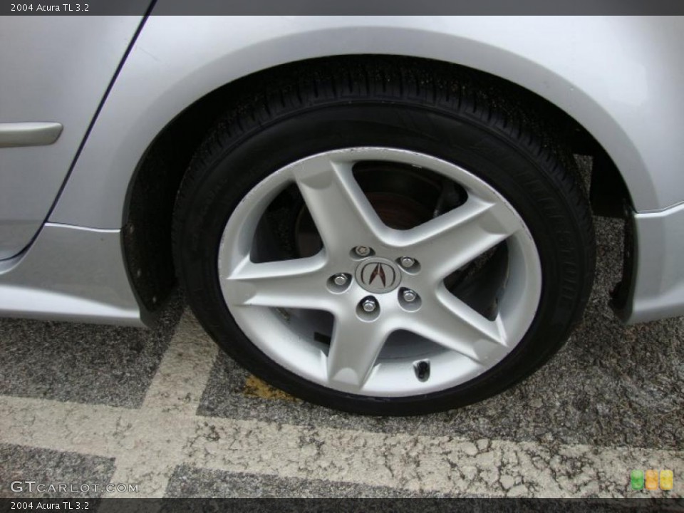 2004 Acura TL 3.2 Wheel and Tire Photo #39342224