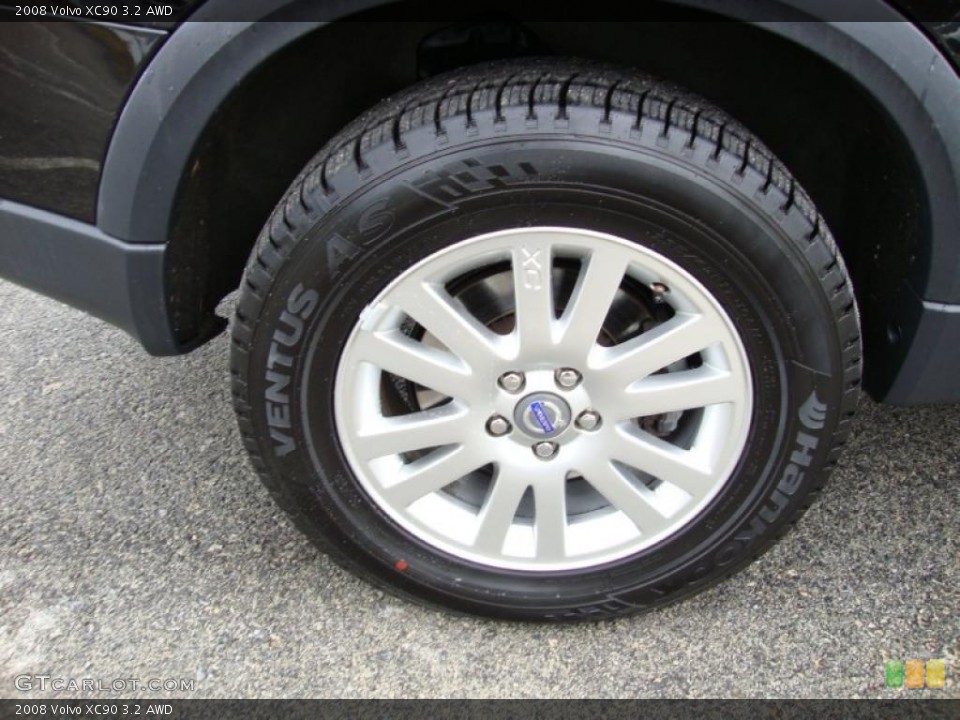 2008 Volvo XC90 3.2 AWD Wheel and Tire Photo #39343016