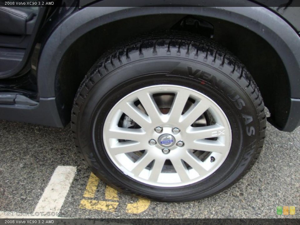 2008 Volvo XC90 3.2 AWD Wheel and Tire Photo #39343144
