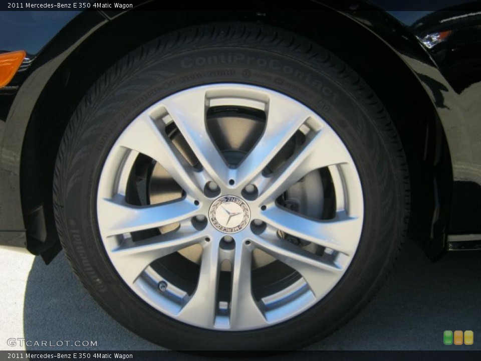 2011 Mercedes-Benz E 350 4Matic Wagon Wheel and Tire Photo #39343472