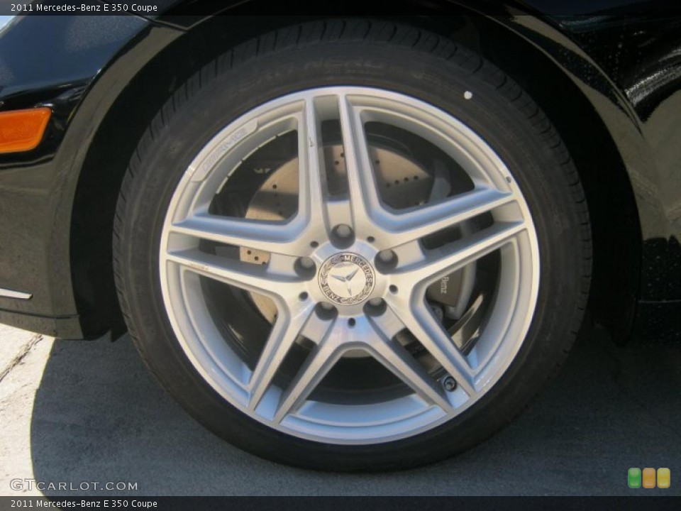 2011 Mercedes-Benz E 350 Coupe Wheel and Tire Photo #39343744