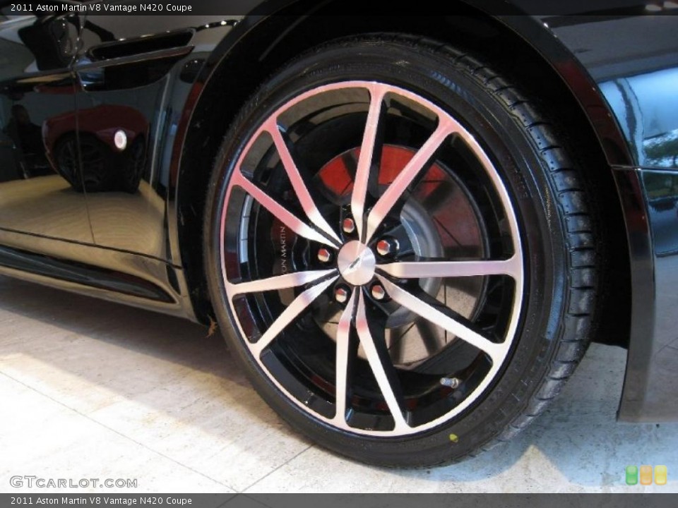 2011 Aston Martin V8 Vantage N420 Coupe Wheel and Tire Photo #39355884
