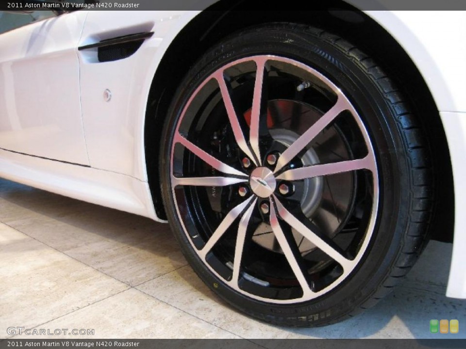 2011 Aston Martin V8 Vantage N420 Roadster Wheel and Tire Photo #39356100