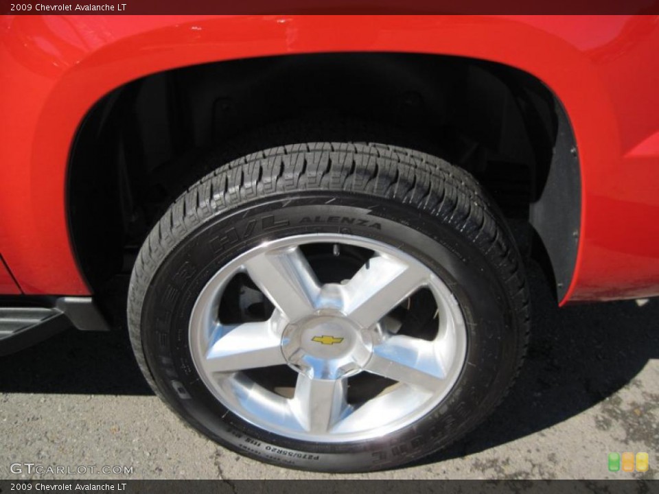 2009 Chevrolet Avalanche LT Wheel and Tire Photo #39357312
