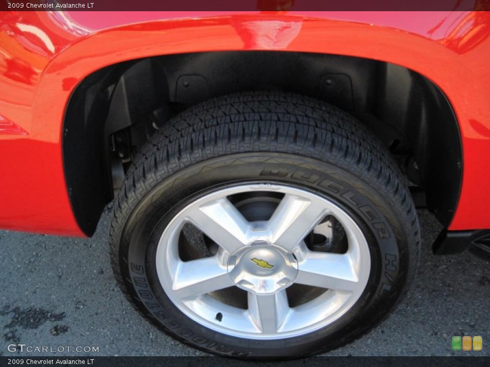 2009 Chevrolet Avalanche LT Wheel and Tire Photo #39357332