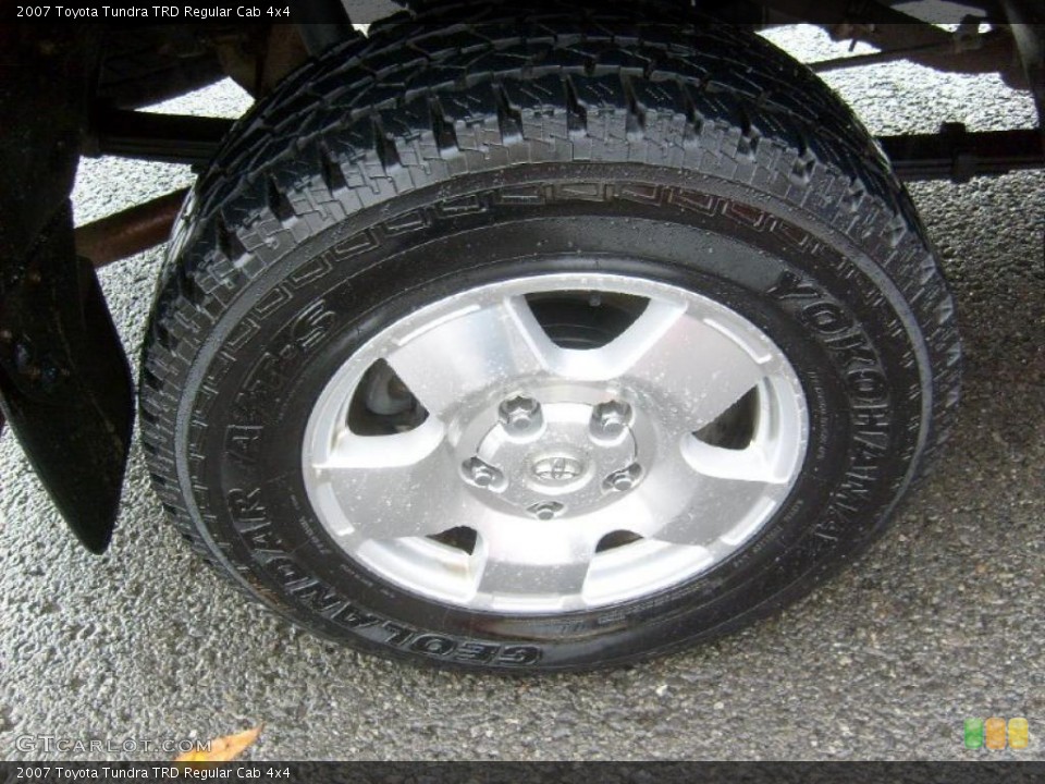 2007 Toyota Tundra TRD Regular Cab 4x4 Wheel and Tire Photo #39358124