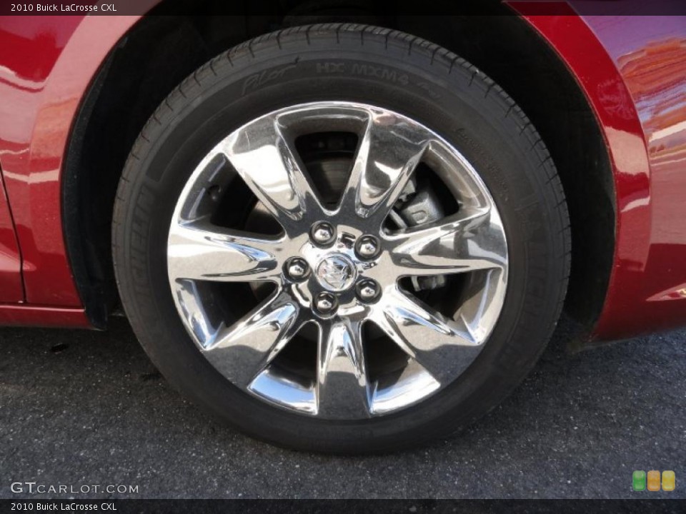 2010 Buick LaCrosse CXL Wheel and Tire Photo #39361384