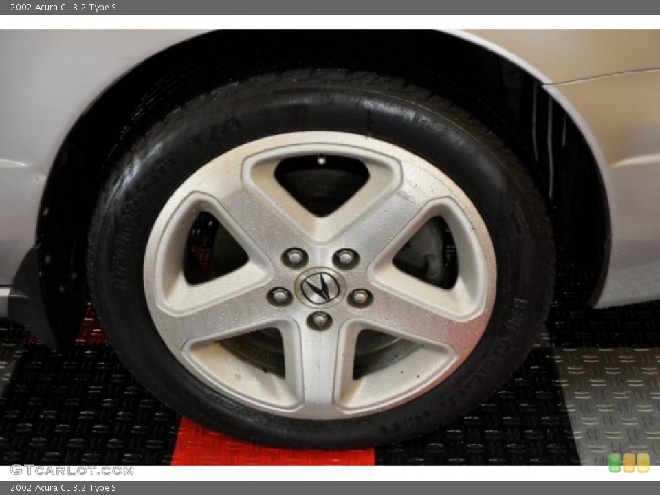2002 Acura CL 3.2 Type S Wheel and Tire Photo #39369848