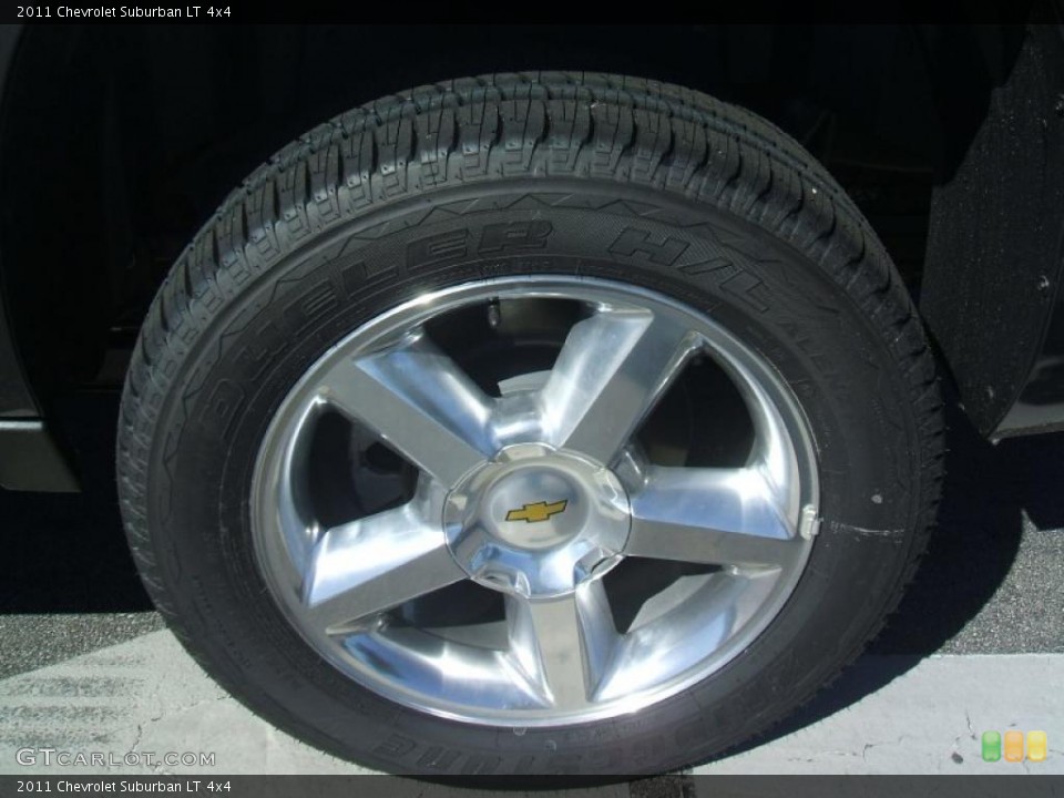 2011 Chevrolet Suburban LT 4x4 Wheel and Tire Photo #39373158