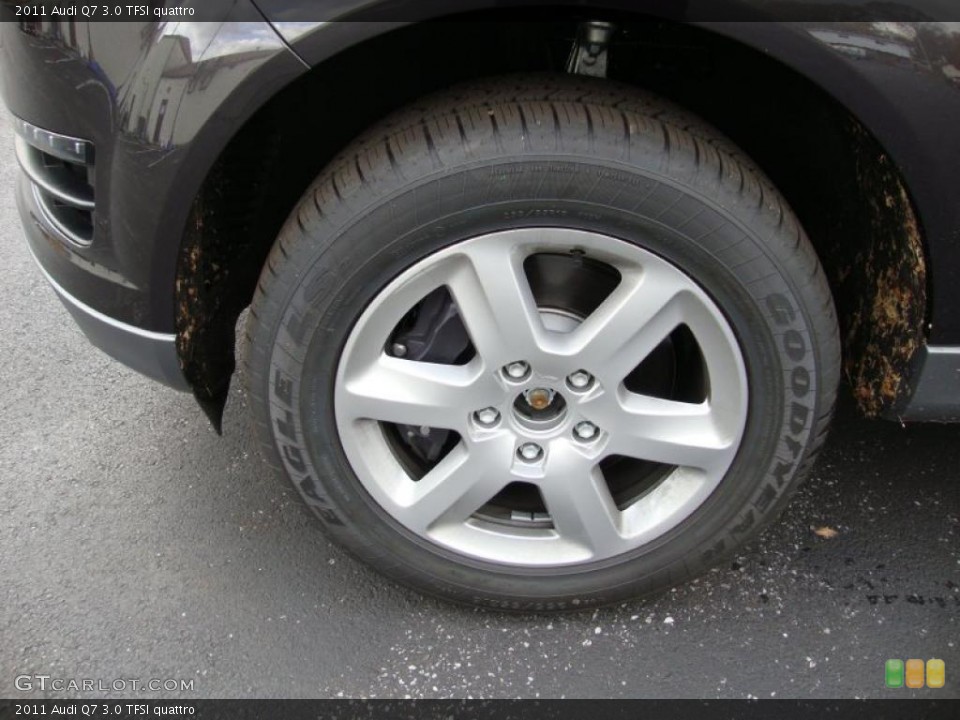 2011 Audi Q7 3.0 TFSI quattro Wheel and Tire Photo #39373242