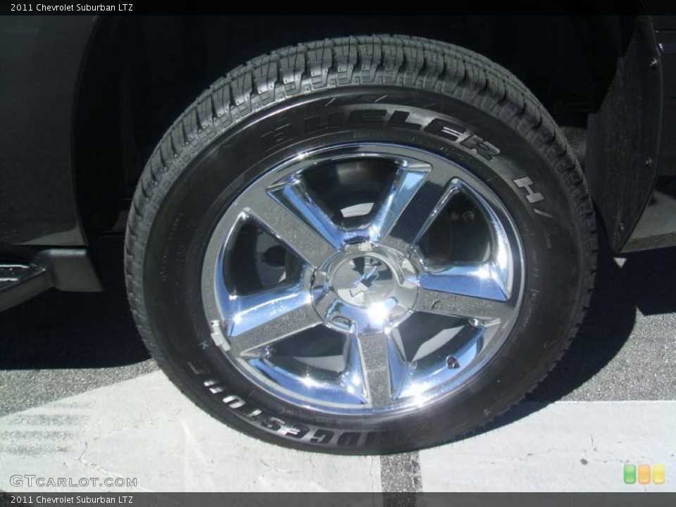 2011 Chevrolet Suburban LTZ Wheel and Tire Photo #39373406