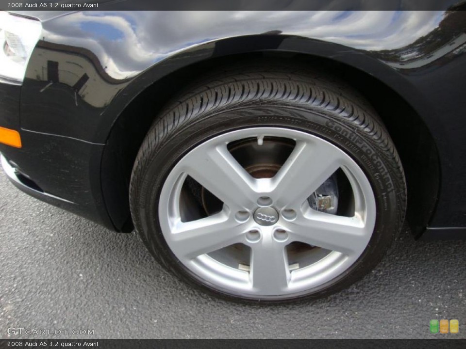 2008 Audi A6 3.2 quattro Avant Wheel and Tire Photo #39374506