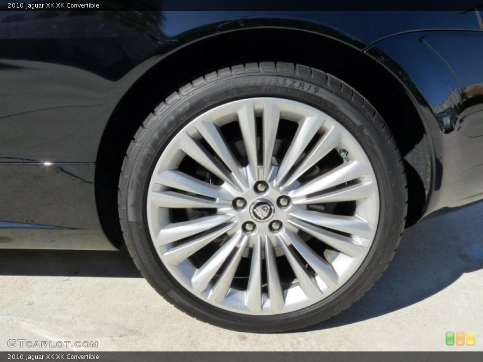 2010 Jaguar XK XK Convertible Wheel and Tire Photo #39374974