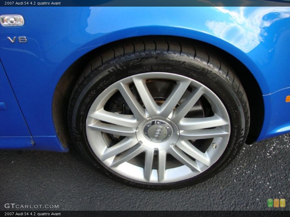 2007 Audi S4 4.2 quattro Avant Wheel and Tire Photo #39376318