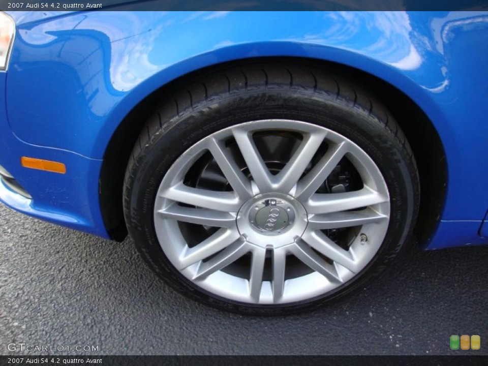 2007 Audi S4 4.2 quattro Avant Wheel and Tire Photo #39376354