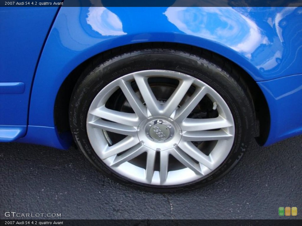 2007 Audi S4 4.2 quattro Avant Wheel and Tire Photo #39376398