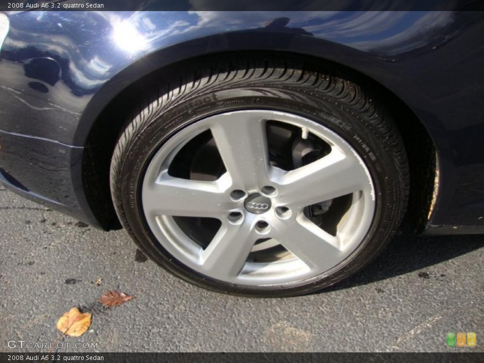 2008 Audi A6 3.2 quattro Sedan Wheel and Tire Photo #39376938