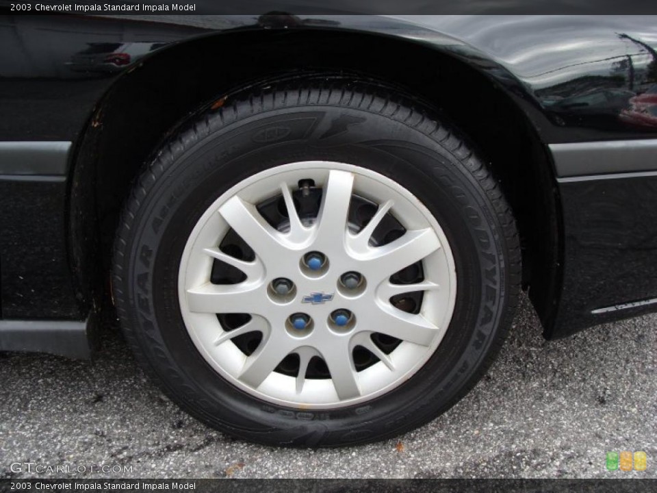 2003 Chevrolet Impala  Wheel and Tire Photo #39378146
