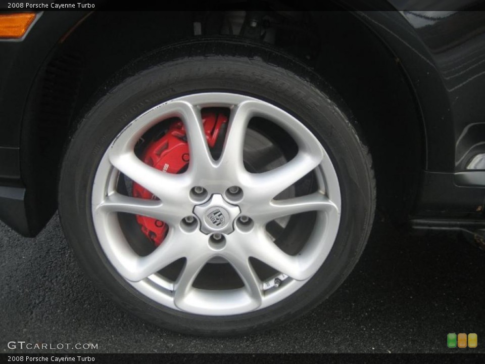 2008 Porsche Cayenne Turbo Wheel and Tire Photo #39383357
